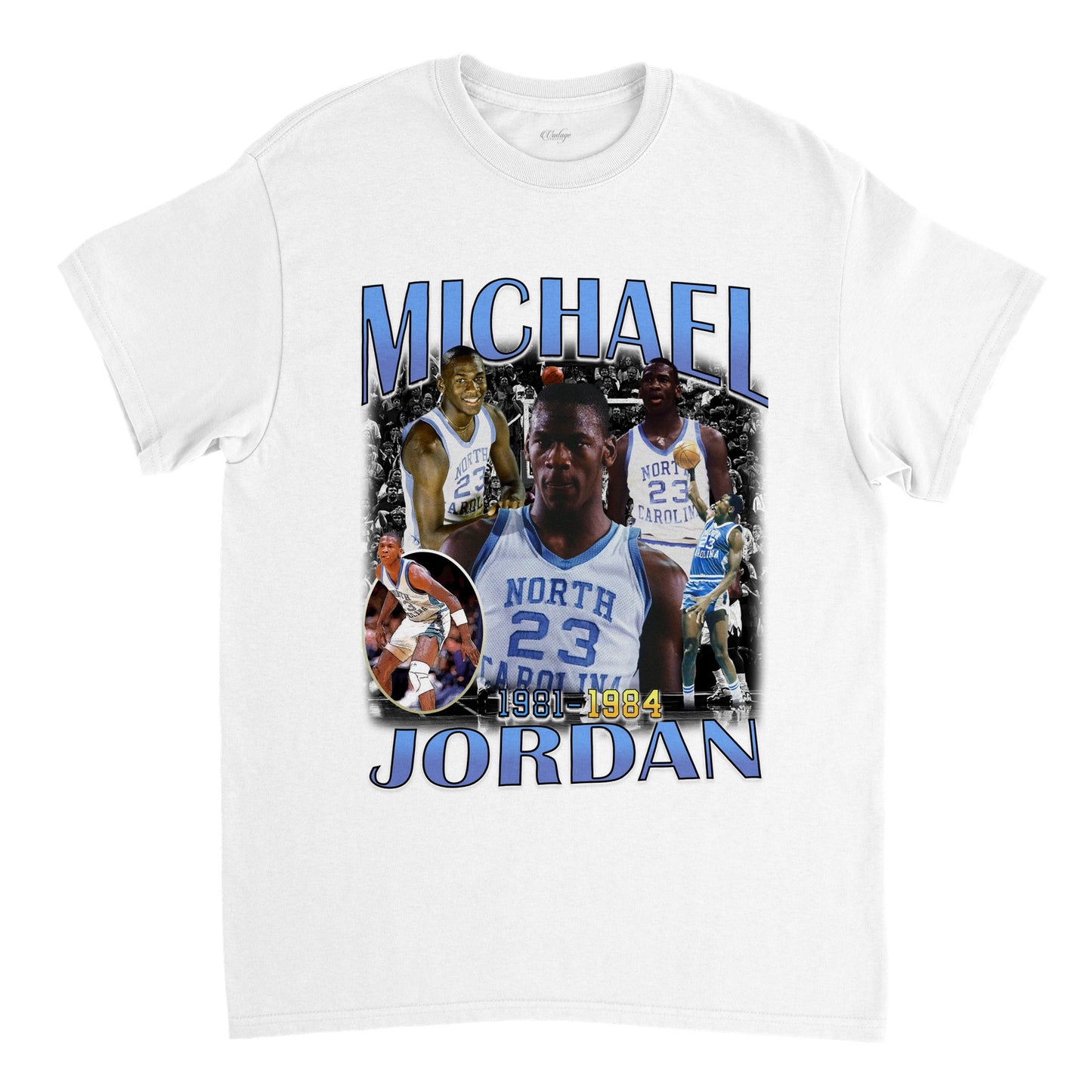 MICHAEL JORDAN NORTH CAROLINA VINTAGE TEE (DS)