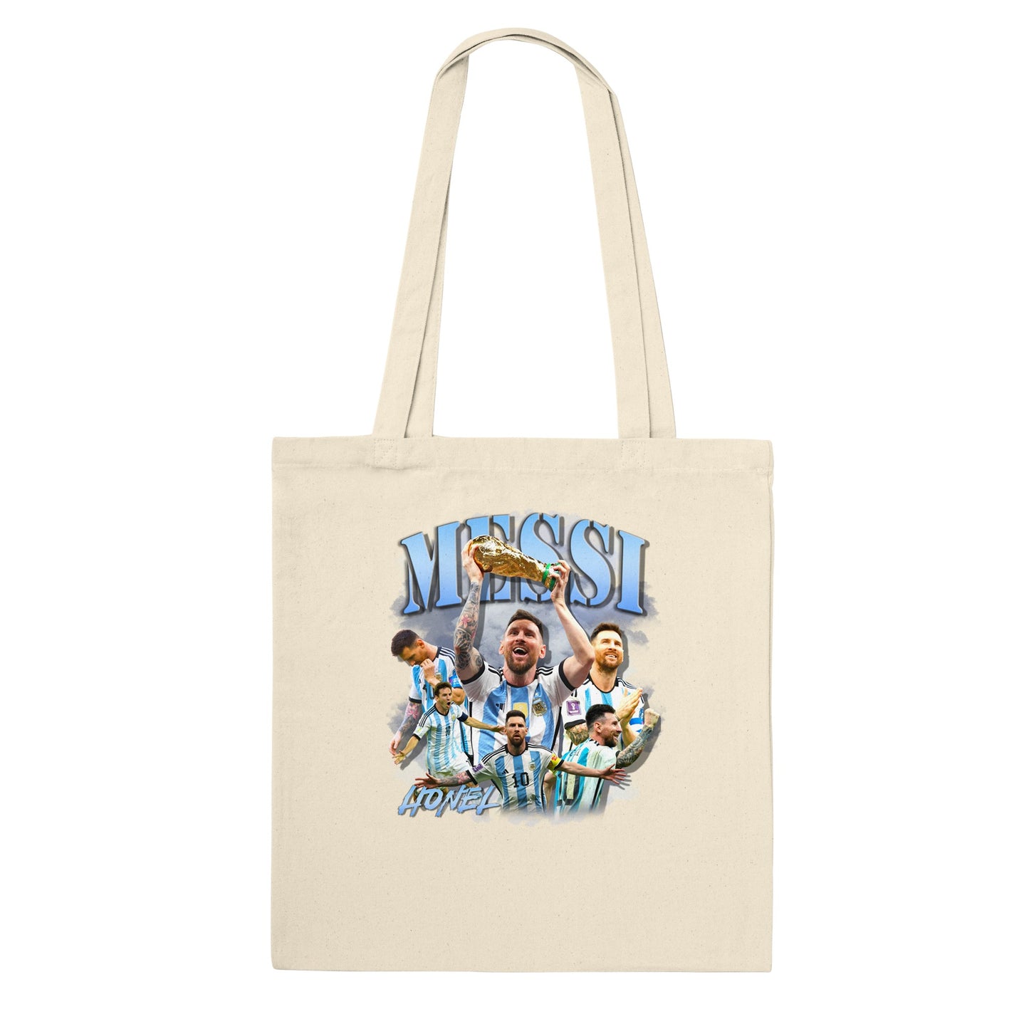 MESSI CHAMPION VINTAGE CLASSIC TOTE BAG